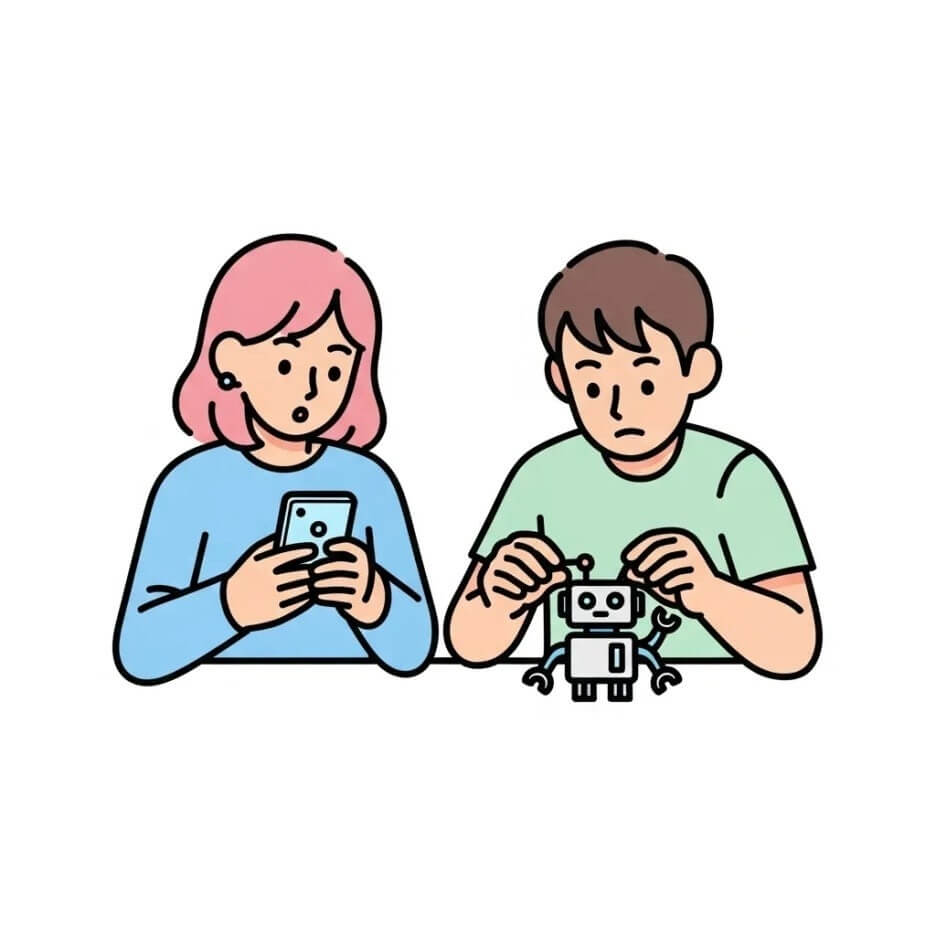 ISTP 남자 연락 특징