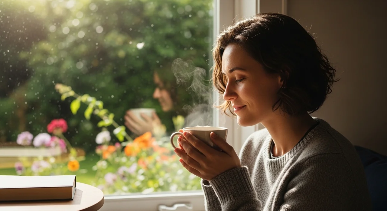 정서적 안정감과 여유로운 태도
