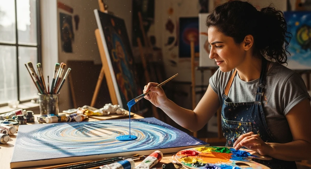 자기만의 세계에 몰입하는 순간의 매력