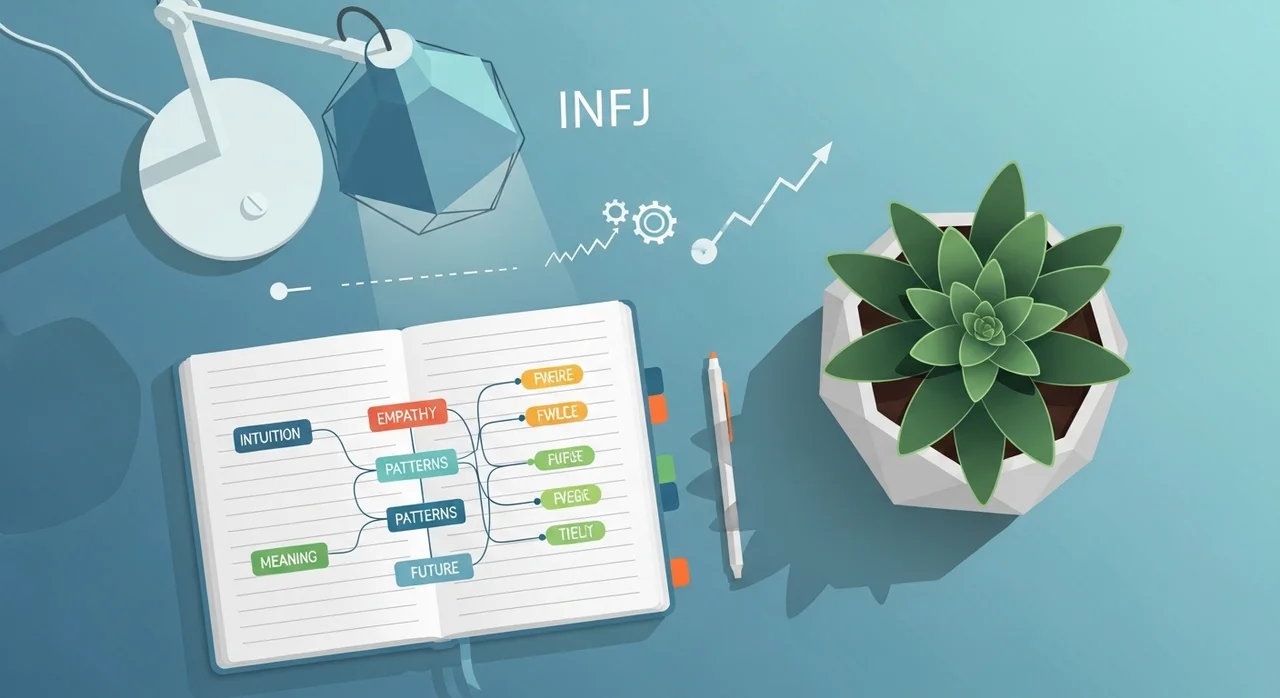 한눈에 보는 INFJ 핵심 요약표
