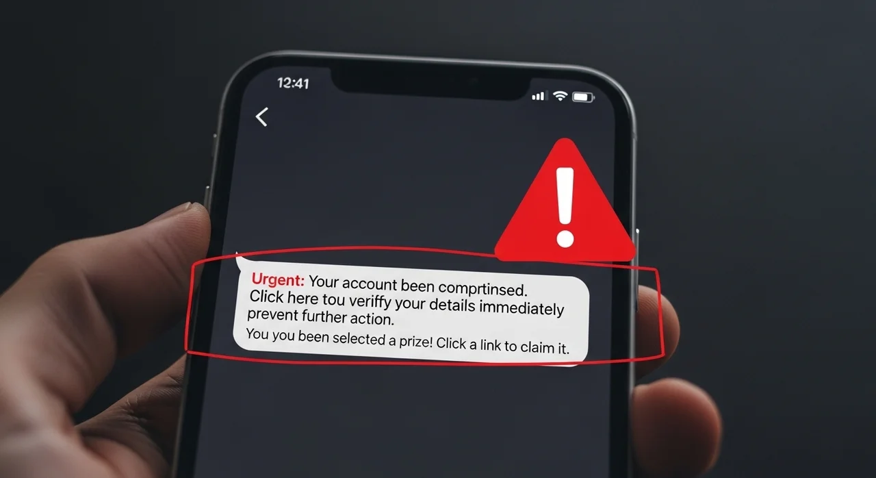 ⚠️ 절대 주의! 지원금 사칭 스미싱 조심하세요