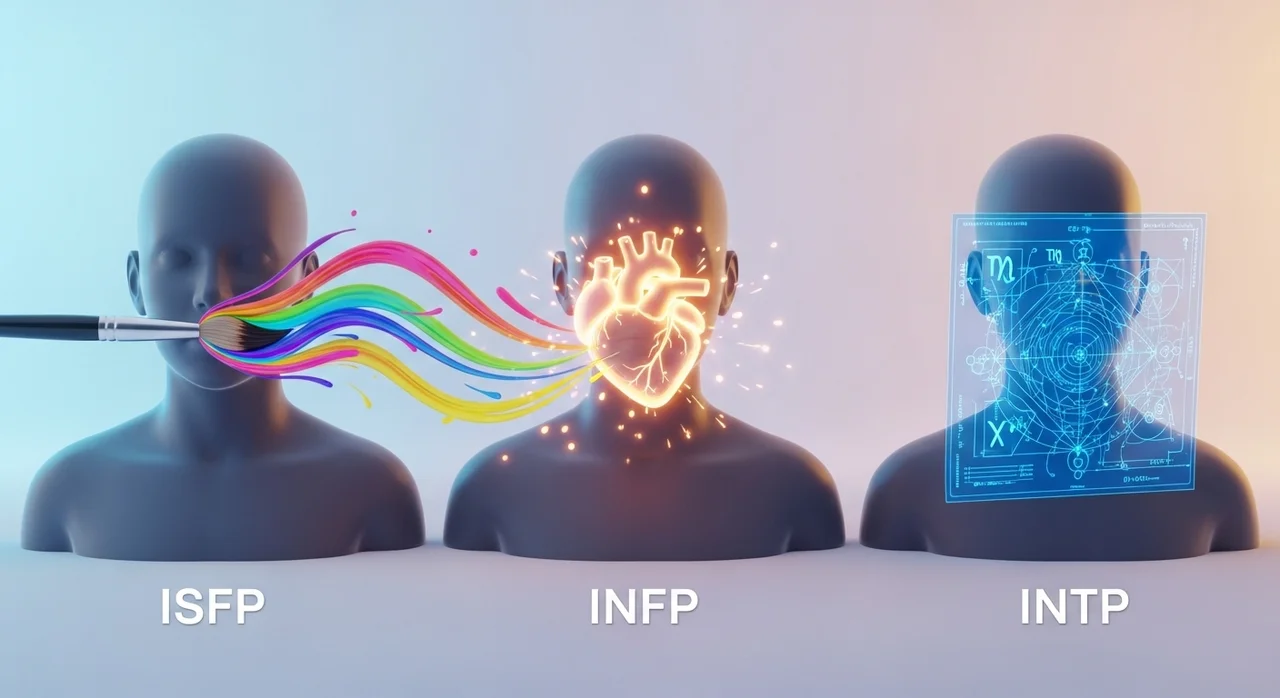 ISFP INFP INTP 구분법: 헷갈리는 IXxP 유형 완벽 정리 가이드