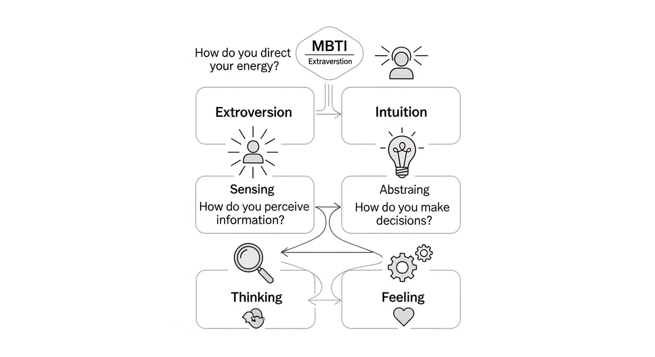 3초 만에 결정하는 MBTI 구분 테스트