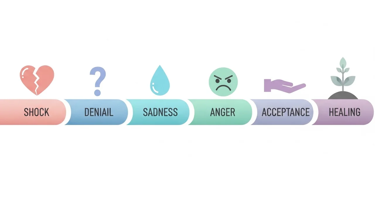 ENFP 이별 단계별 특징 요약