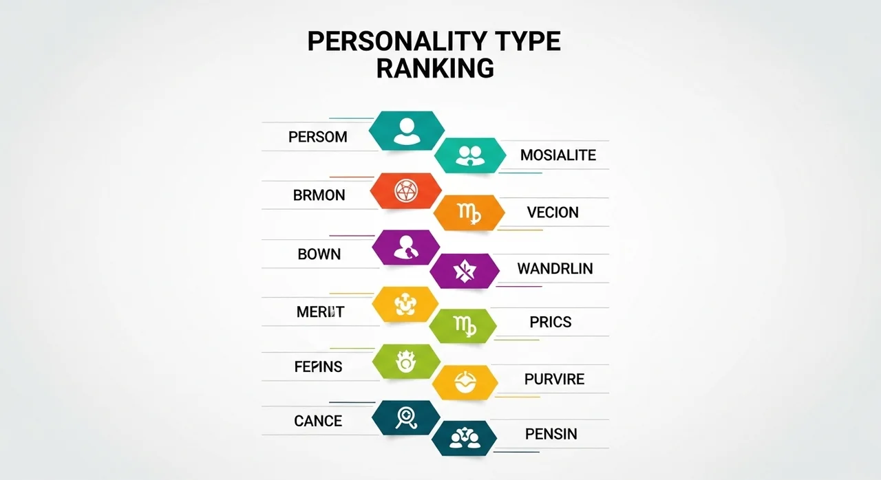 한눈에 보는 MBTI 엉뚱함 순위 TOP 10