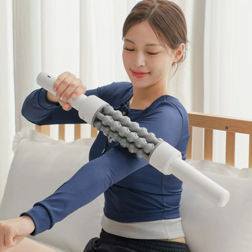 멜킨 롤러 마사지기 종아리 다리 어깨 목 무선 안마기 전동 자동 천국의 돌돌이 상세 이미지 8