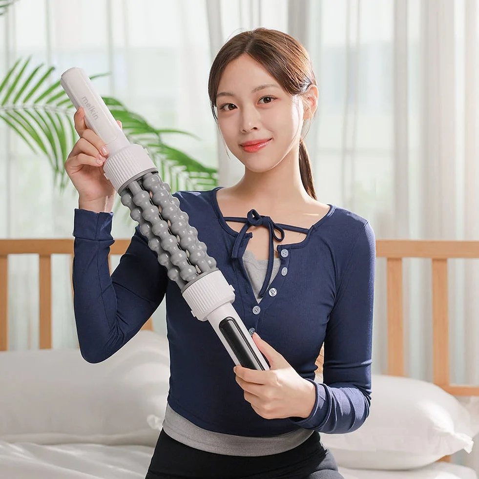 멜킨 롤러 마사지기 종아리 다리 어깨 목 무선 안마기 전동 자동 천국의 돌돌이 상세 이미지 9