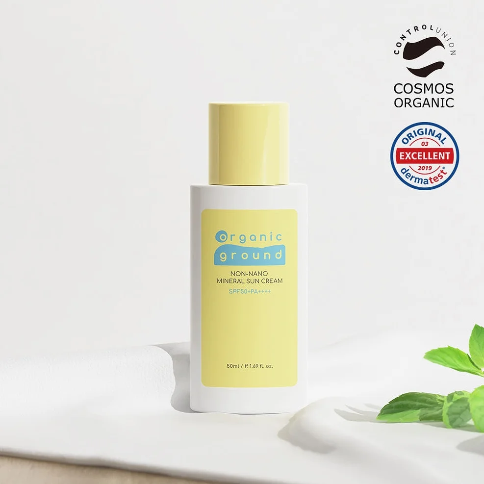 오가닉그라운드 유기농 선크림 논나노 무기자차 선크림 50ml SPF50+ PA++++ 상세 이미지 2