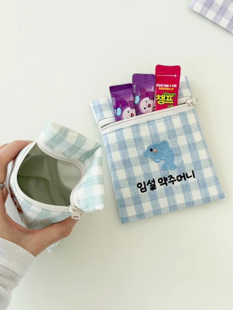 미니보냉파우치 이름자수 방수 어린이집 유치원 이름자수 약 간식 이유식 상세 이미지 6