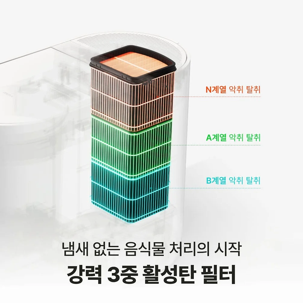 [2L] 미닉스 음식물 처리기 더플렌더 PRO 가정용 분쇄기 건조기 MNFD-120G 상세 이미지 1